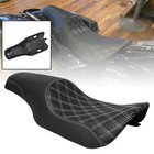 Driver Rear Two Up Seat For Harley Street Glide FLHX EFI FLHXI Road King FLHR