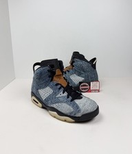 Size 8.5 - Air Jordan 6 Retro Washed Denim for sale online  display picture 1