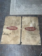 Vintage Peterbilt Winter Front Grill Cover