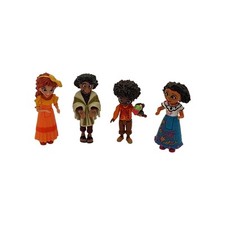 Disney Encanto 6pc Figures Mirabel,Bruno,Pepa Madrigal Antonio & Parrot