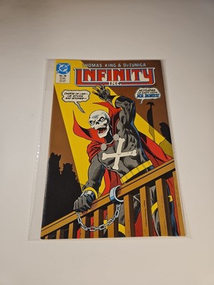 Infinity, Inc. #38 1987 DC Comics Mr. Bones Roy Thomas Vince Argondezzi Cover
