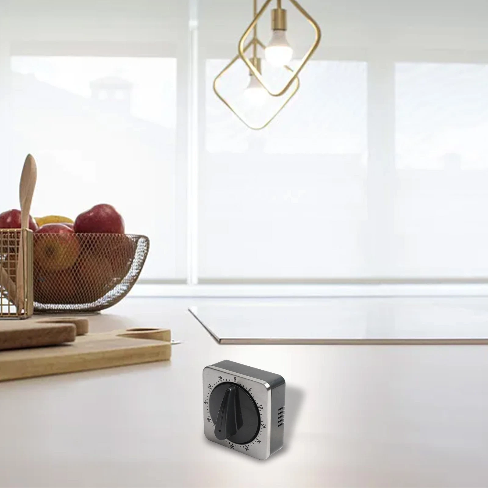 Cooks Appreciate the Convenience of This Magnetic Mechanical Kitchen Timer