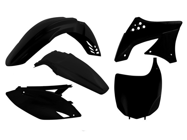 Rtech Plastikkit Passt An Kawasaki KX 450F 09-11 Schwarz-image