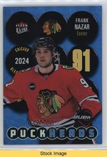 2024-25 Upper Deck Fleer Ultra Puckheads Frank Nazar #PH-35 READ 11q3