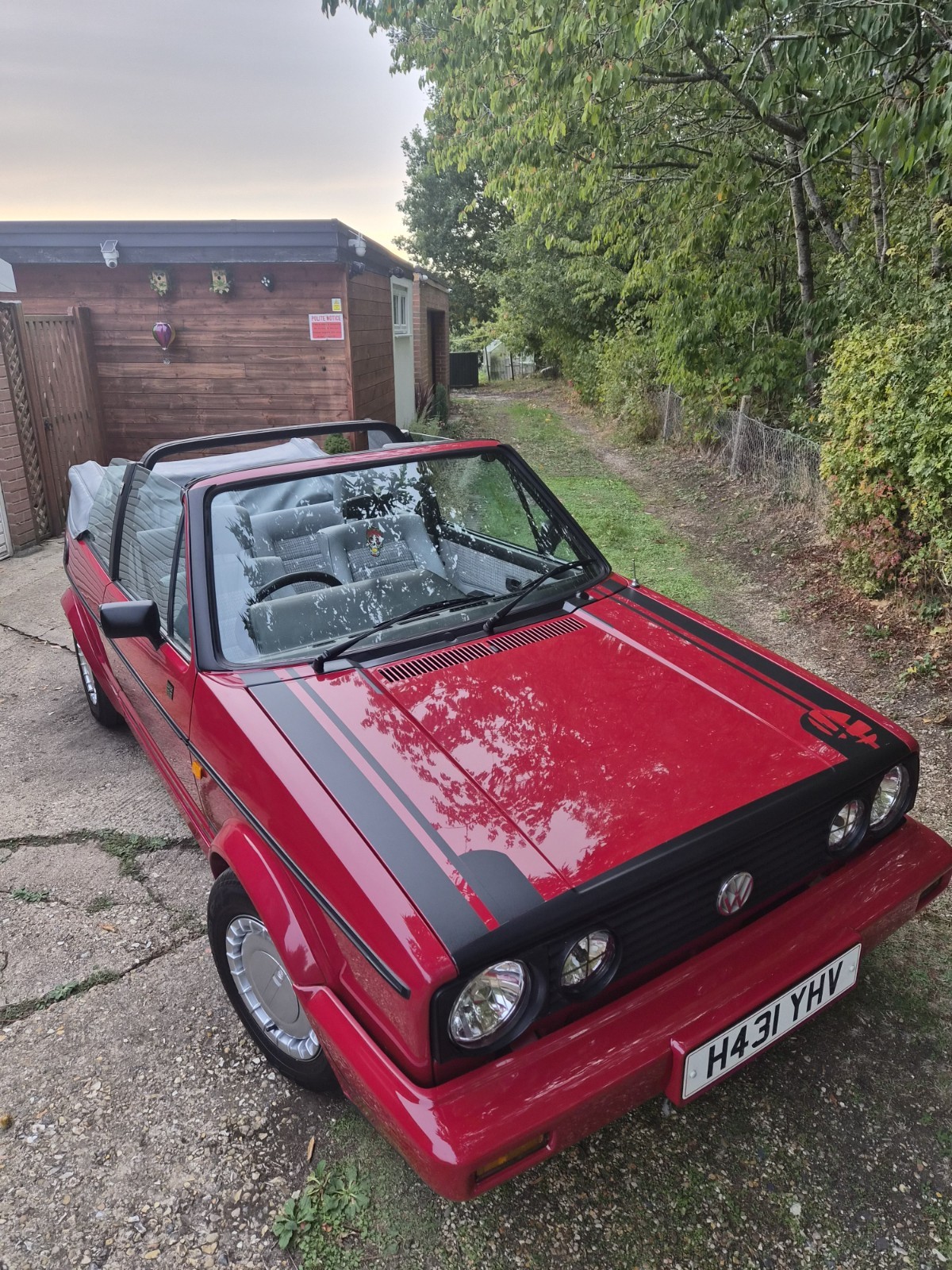 1990 Mk1 Vw Golf Karmann Cabriolet