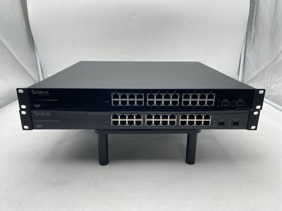 Lot of 2 Araknis AN-310-SW-F-24-POE Gigabit Switch