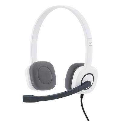 Logitech H150 Wired Headset, Stereo On-Ear Kopfhörer mit Noise-Cancelling Mikrofon