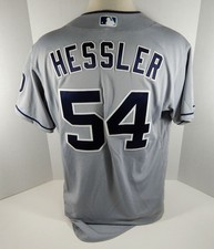 2017 San Diego Padres Keith Hessler #54 Game Issued Grey Jersey
