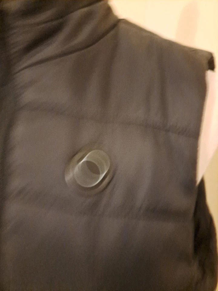 Chaleco térmico negro talla M PKTS delantero nuevo con etiquetas Foto 3 de 4