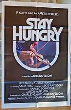 Rare Stay Hungry 1976 Style B, One-Sheet Original Movie Poster.