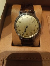 Orologio Zenith 2 WW Anni 40's MILITARY VINTAGE 34mm SWISS WATCH..