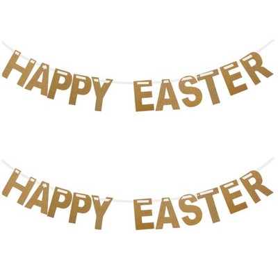  2 Pack Luftschlangen Partydekorationen Ostern-Wohndekoration Osterdekorationen