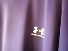 Under Armour Shirt Mens 3XL Purple Loose Fit Long Sleeve Crew Neck