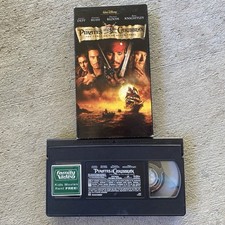 Pirates of the Caribbean The Curse of the Black Pearl VHS 2003 Johnny Depp