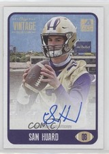 2021 Onyx Vintage College Auto Blue Ink /400 Sam Huard #CASA Auto 4z8