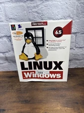 NEW Linux for Windows 6.5 – Mandrake 6.1 – Sealed Retro PC Big Box Vintage
