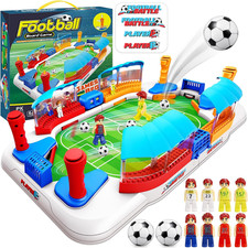 Mini Foosball Table Game Soccer Toys for Kids Ages 3 4 5 6 7 8-12 Portable Soc