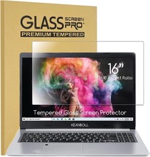 16" Tempered Glass Laptop Screen Protector for 16-inch 16:10 Aspect Ratio Screen