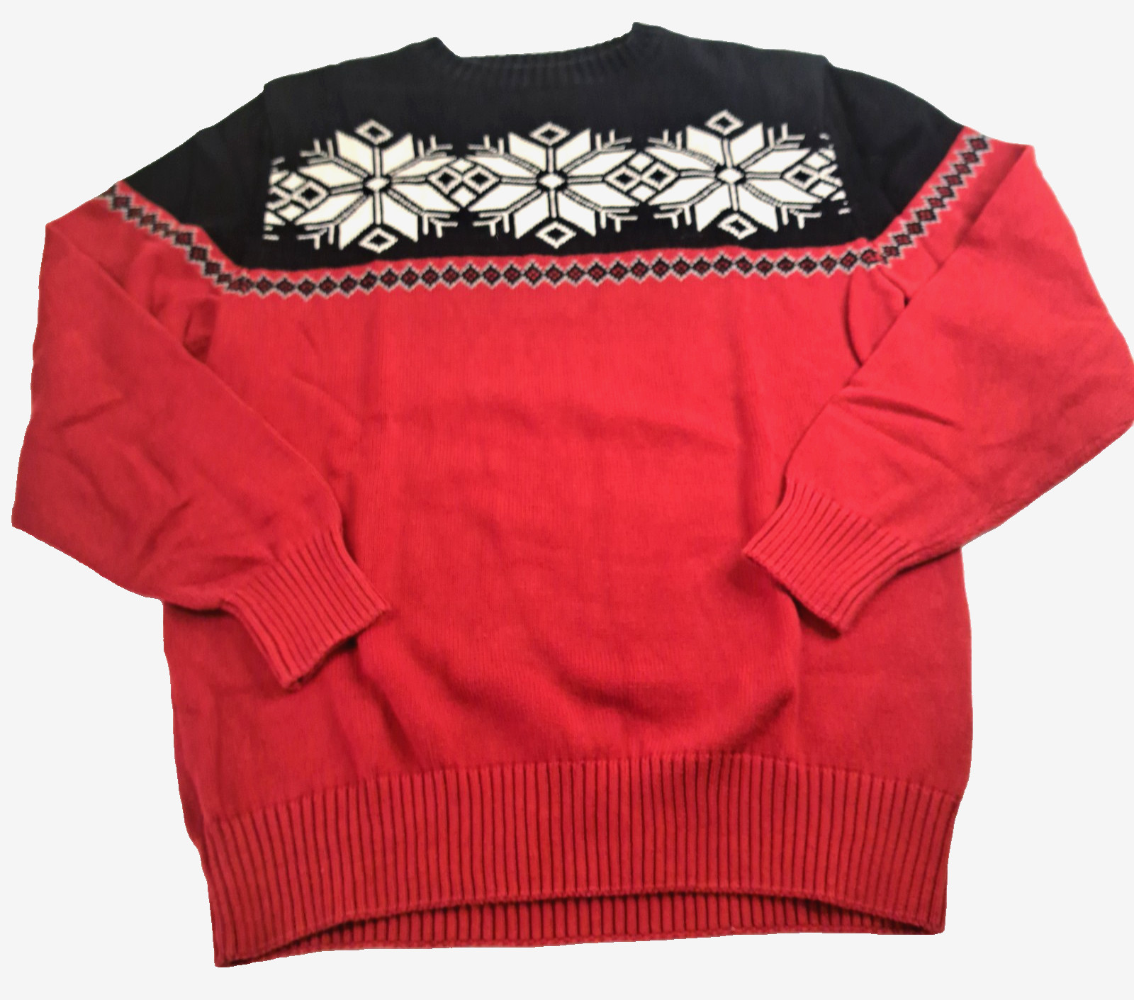 WEATHERPROOF Winter Pattern Pullover Sweater Men'… - image 1