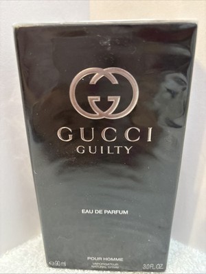 GUCCI GUILTY POUR HOMME EAU DE TOILETTE 3 OZ SPRAY FOR MEN-BRAND NEW.