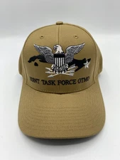 The Corps Joint Task Force GTMO Beige Baseball Cap Hat One Size