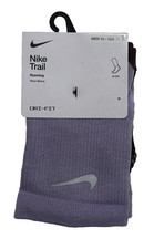 Nike Trail Running Wool Blend Dri-Fit Ankle Socks HF7155-500 12-13.5