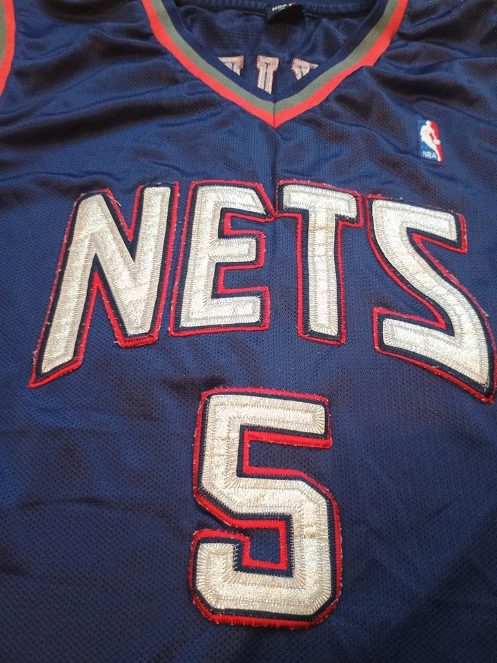 Vintage Jason Kidd New Jersey Nets Reebok Jersey Size XXL Authentic Embroidered  - Image 2 of 4