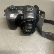 Sony Mavica MVC-CD500 5.0MP Digital Camera - Black UNTESTED With Battery