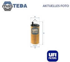 2514200 MOTOR ÖLFILTER UFI FÜR BMW 3,5,4,1,X1,X3,X5,6,X4,X6,2,7,F10,F11,F80