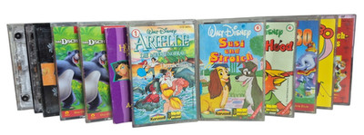 Disney MC Hörspiel Kassetten freie Auswahl Arielle Dumbo Bambi Robin Hood u.a.