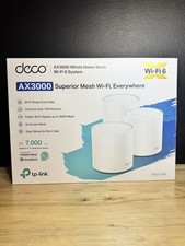 TP-Link Deco X60 AX3000 Wi-Fi 6　3個セット TP-LINK AX3000 Whole Home Mesh Wi-Fi 6 System, Deco X60, 3 pack