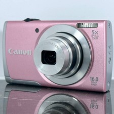 Canon PowerShot A2600 Pink Compact Digital Camera 16MP 5x Optical Zoom