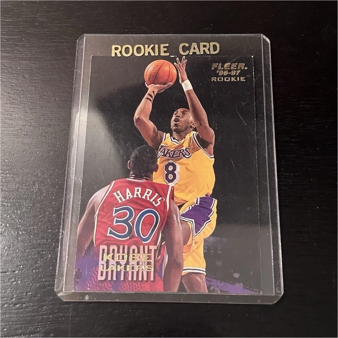 Fleer Kobe Bryant Basketball 1996-97 Season Sports Trading Cards