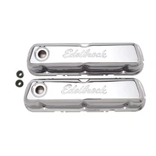 Edelbrock Engine Valve Cover Set Fits 1975 Ford E-150 Econoline Club Wagon