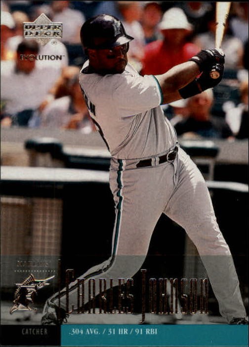 2001 Upper Deck Evolution #73 Charles Johnson - BB