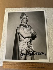 Franco Corelli Italian Opera Tenor Autographed Signed 8”x10” Photo Radames Aida