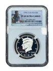 1996 S US Mint JFK 90% Silver Proof Half Dollar 50c NGC PF 69 Ultra Cameo