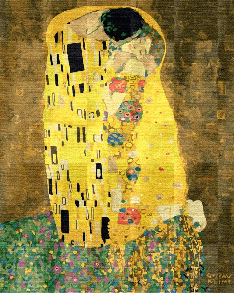 ARTNAPI Der Kuss (Gustav Klimt) Malen Nach Zahlen