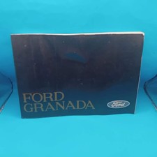 Ford Granada Owners Handbook