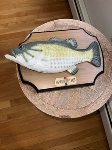 Big Mouth Billy Bass Original Singing Talking Fish Vintage 1999 Works! VIDEO