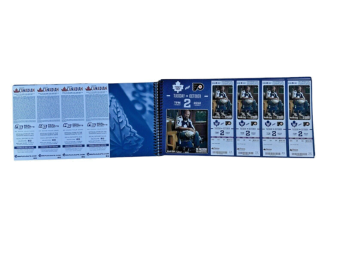 Libro oficial de cuatro hojas de arce de Toronto 2012-13 180 boletos de temporada sin usar 🏒 - Imagen 6 de 22