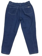 Vintage Gitano High Waist High Rise Mom Tapered Jeans 34 X 27 Blue