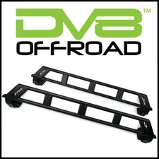 DV8 Offroad SRBR-01 Steel Rock Sliders PAIR fits 2021-2024 Ford Bronco 4-Door