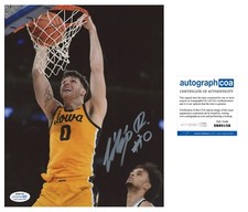 Filip Rebraca Iowa Basketball Star signed autographed 8x10 photo ACOA