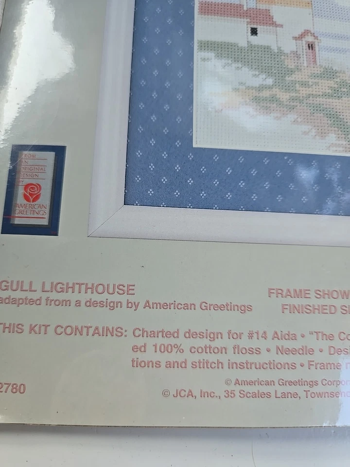 Kit Punto de Cruz Faro Gaviota Weekenders Nuevo De Colección 5 x 7 Foto 3 de 4