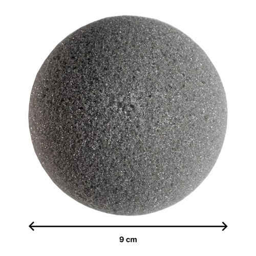 4 Trocken Steckschaum Kugel 9cm Trockenblumen Kunstblumen Steckmasse Grau - Afbeelding 2 van 4