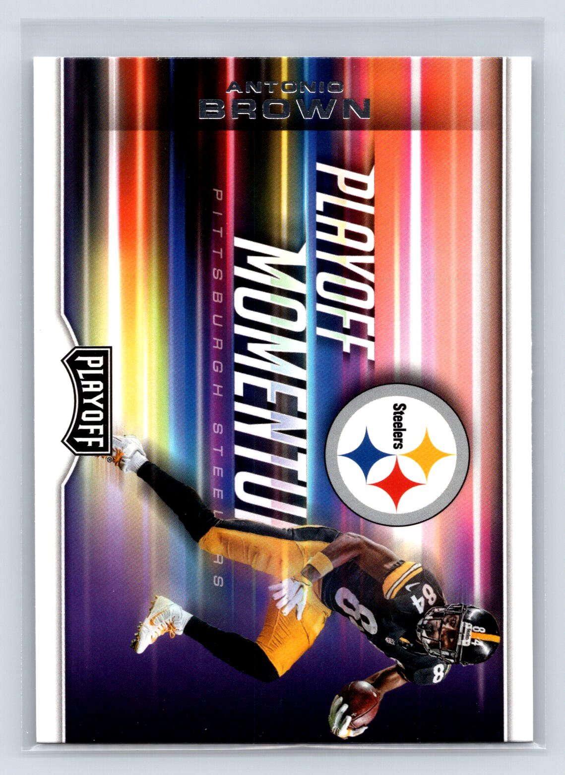 Antonio Brown 2017 Panini Playoff #2 Playoff Momentum Pittsburgh Steelers 2-21