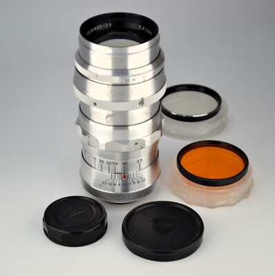SERVICED! NEAR EXC KMZ USSR TELEMAR-22 SLR f5.6/200 TELEPHOTO LENS M39 for ZENIT
