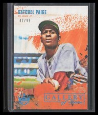 2021 Panini Diamond Kings #GS-3 Satchel Paige Gallery of Stars Holo Blue #/99