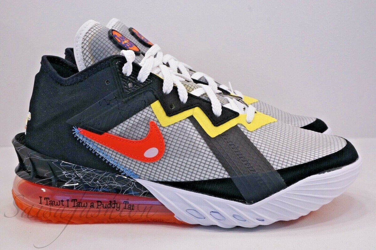 Nike LeBron 18 Low x Space Jam Sylvester x Tweety CV7562-103 Men's